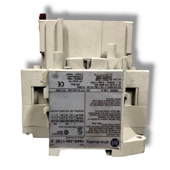 ALLEN BRADLEY 194R-J30-1753 INTERRUPTOR DE DESCONEXIÓN