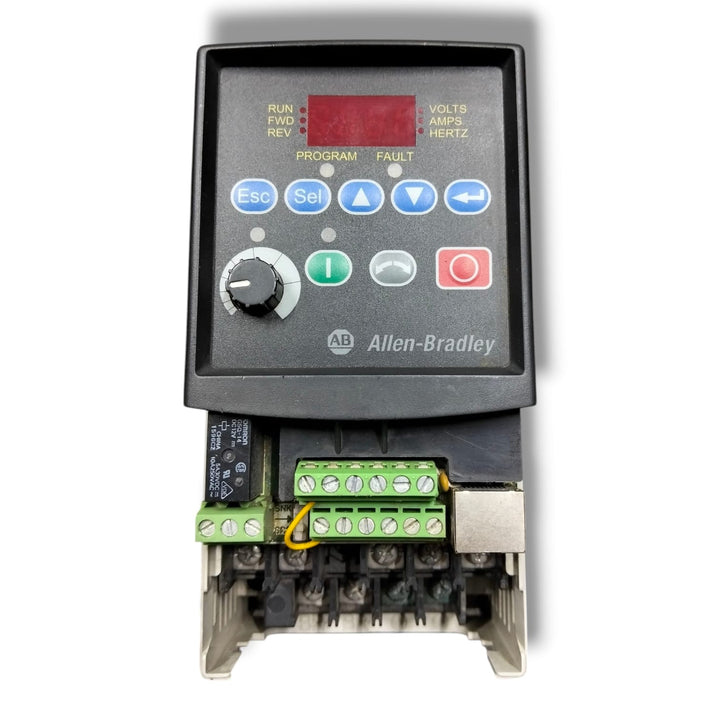 ALLEN BRADLEY 22A-A2P3N114 VARIADOR DE FRECUENCIA CON DETALLE