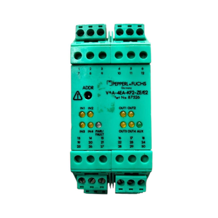 Pepperl+fuchs Vaa-4ea-kf2-ze/e2 módulo esclavo AS‑Interface Con Detalle