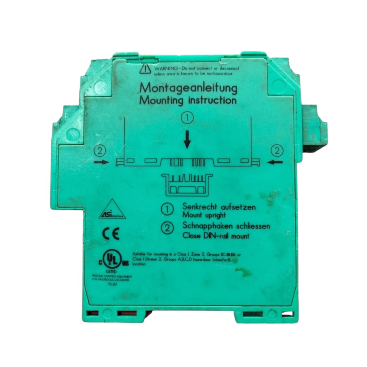 Pepperl+fuchs Vaa-4ea-kf2-ze/e2 módulo esclavo AS‑Interface Con Detalle