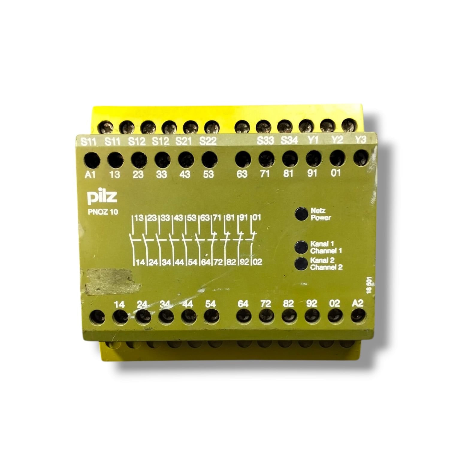 PILZ PNOZ 10 24VDC 6S 40 RELE DE SEGURIDAD