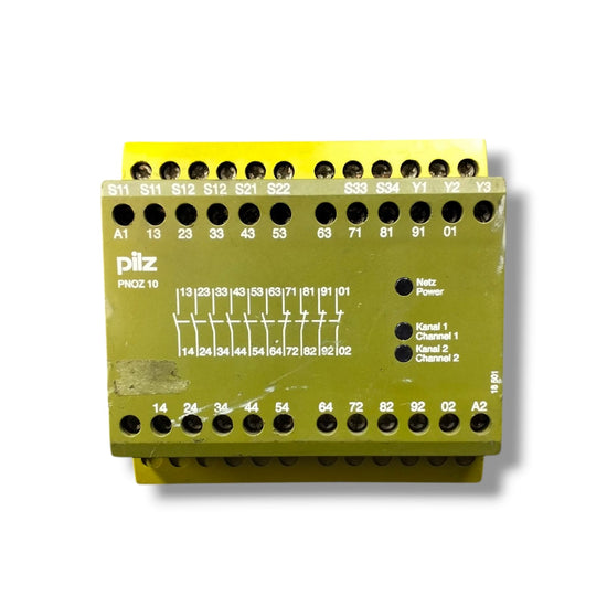 PILZ PNOZ 10 24VDC 6S 40 RELE DE SEGURIDAD