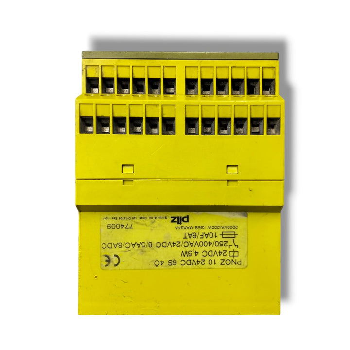 PILZ PNOZ 10 24VDC 6S 40 RELE DE SEGURIDAD