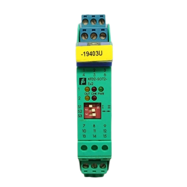 Pepperl + Fuchs Kfd2-sot2-ex2 K-system barrera aisladora de señales digitales