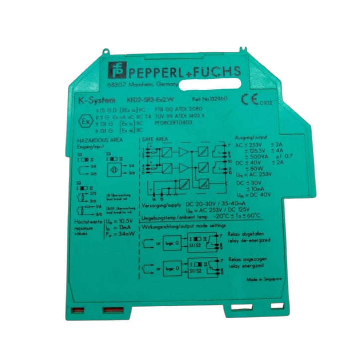 Pepperl+fuchs Kfd2-sot2-ex2. W amplificador de señal