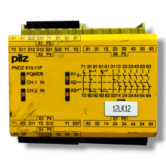 PILZ PNOZ X10.11P 24VDC 6n/o 4n/c 6LED 777750 RELÉ DE SEGURIDAD SIN CONECTORES