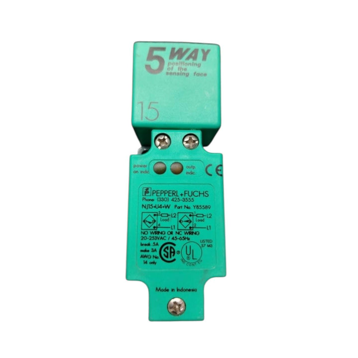 Pepperl+fuchs Nj15-u4-w Y85589 sensor de proximidad