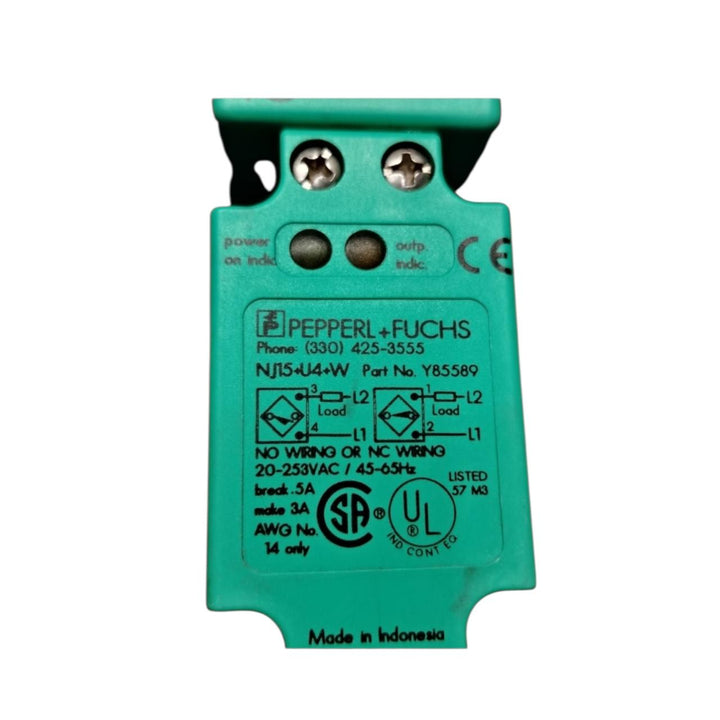 Pepperl+fuchs Nj15-u4-w Y85589 sensor de proximidad