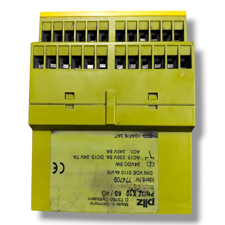 PILZ PNOZ X10 6S/4O 774709 RELE DE SEGURIDAD