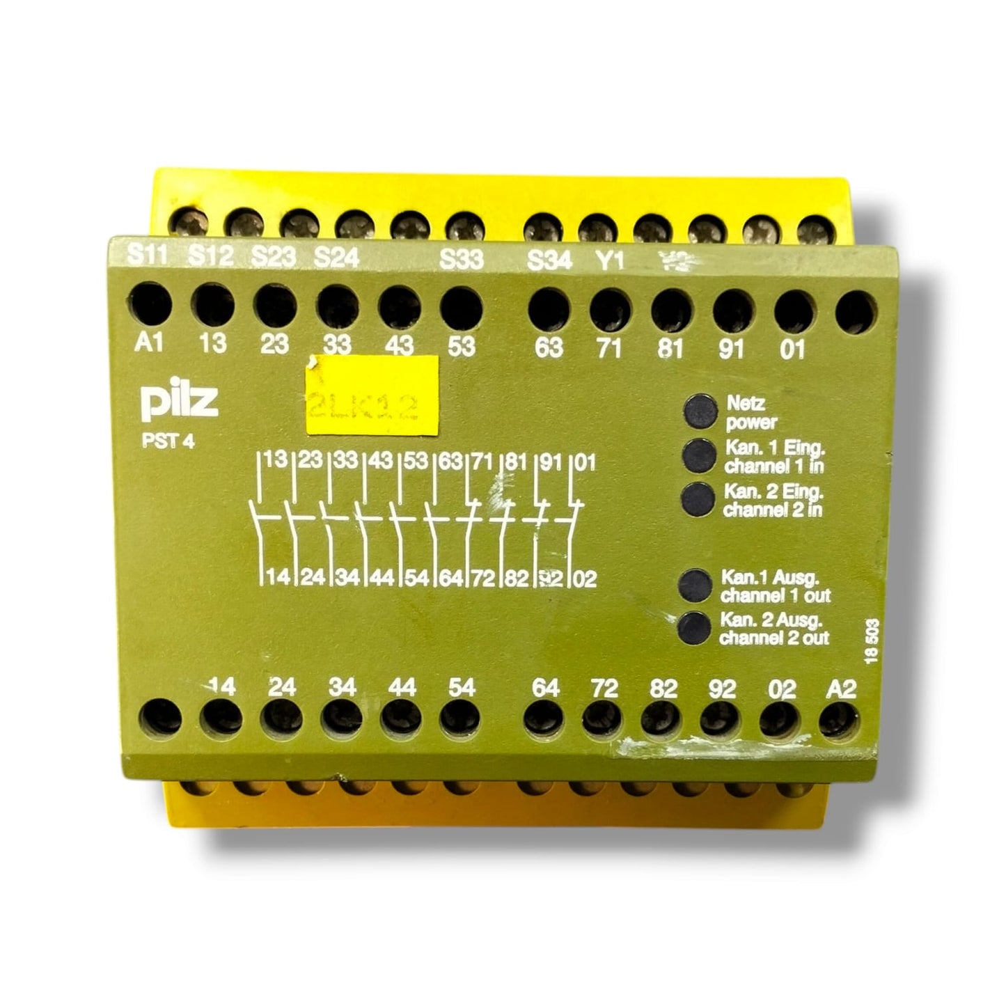 PILZ PST 4 6S / 40 RELE  CON DETALLE