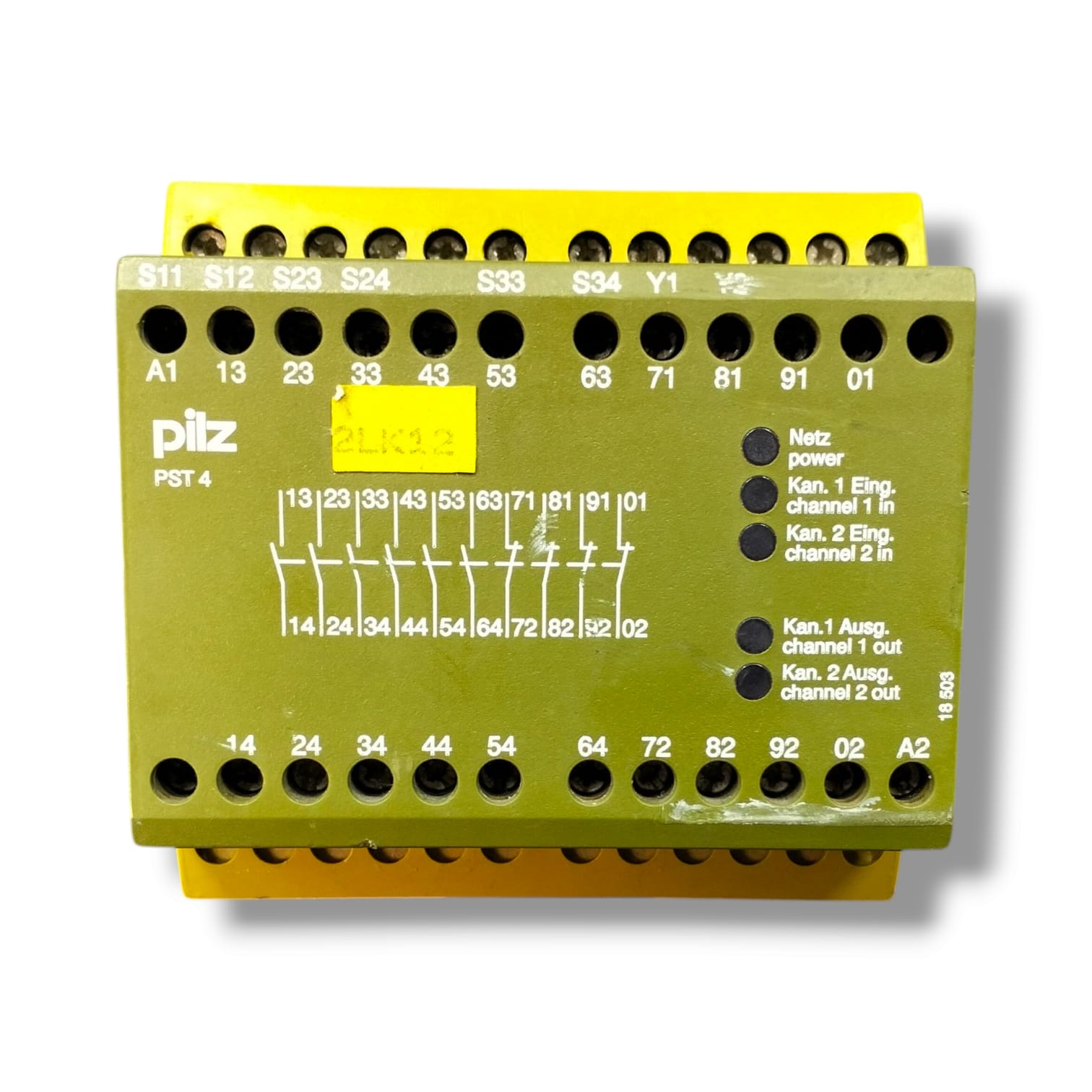 PILZ PST 4 6S / 40 RELE  CON DETALLE