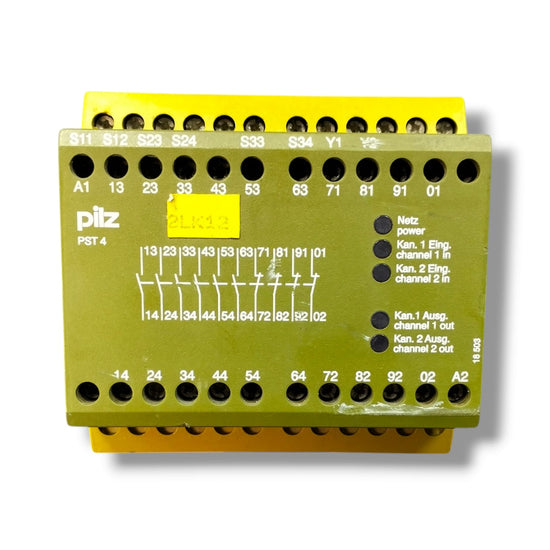 PILZ PST 4 6S / 40 RELE  CON DETALLE