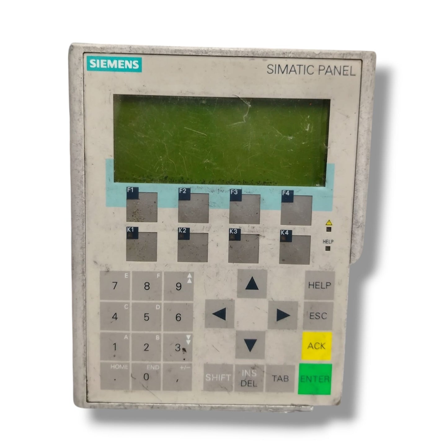 SIEMENS SIMATIC 6AV6 641-0CA01-0AX1 PANEL CON DETALLE