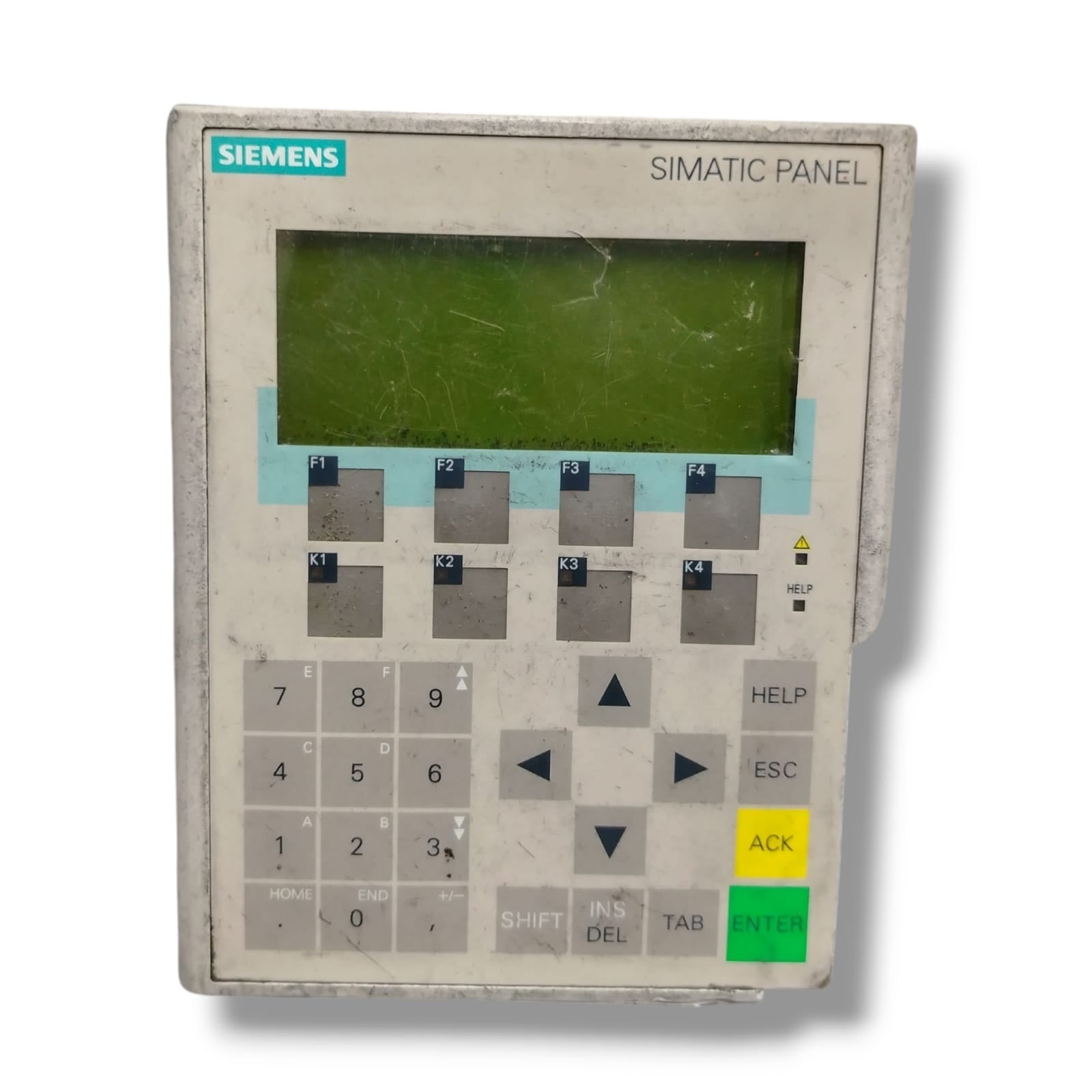 SIEMENS SIMATIC 6AV6 641-0CA01-0AX1 PANEL CON DETALLE