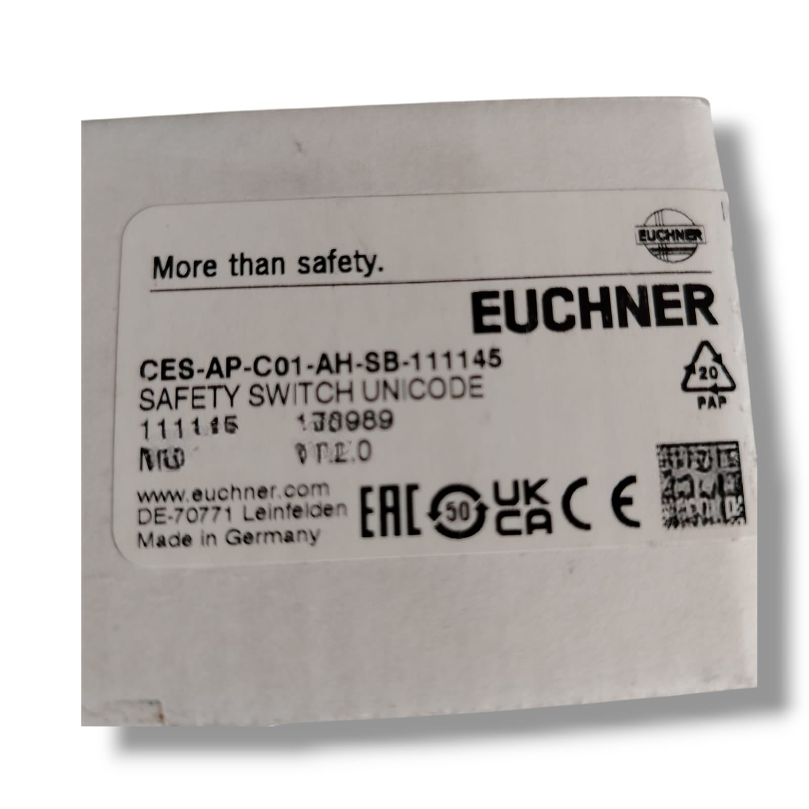EUCHNER CES-AP-C01-AH-SB-111145 INTERRUPTOR