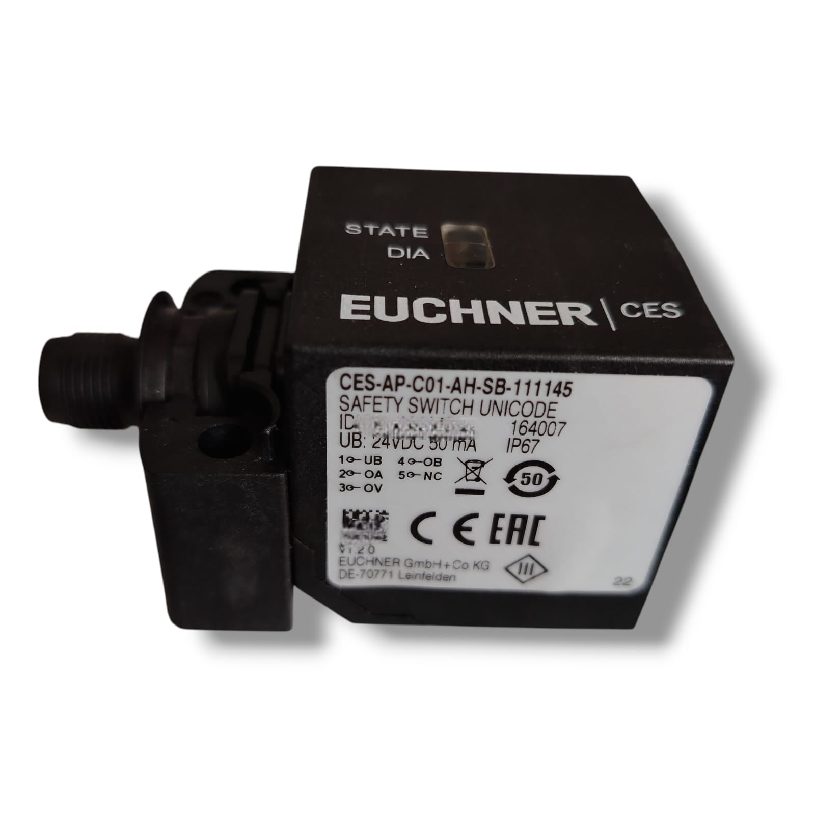 EUCHNER CES-AP-C01-AH-SB-111145 INTERRUPTOR