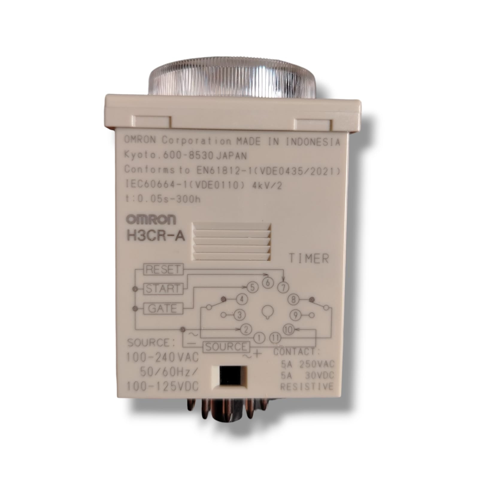 OMRON H3CR-A TEMPORIZADOR FUNCIONAL