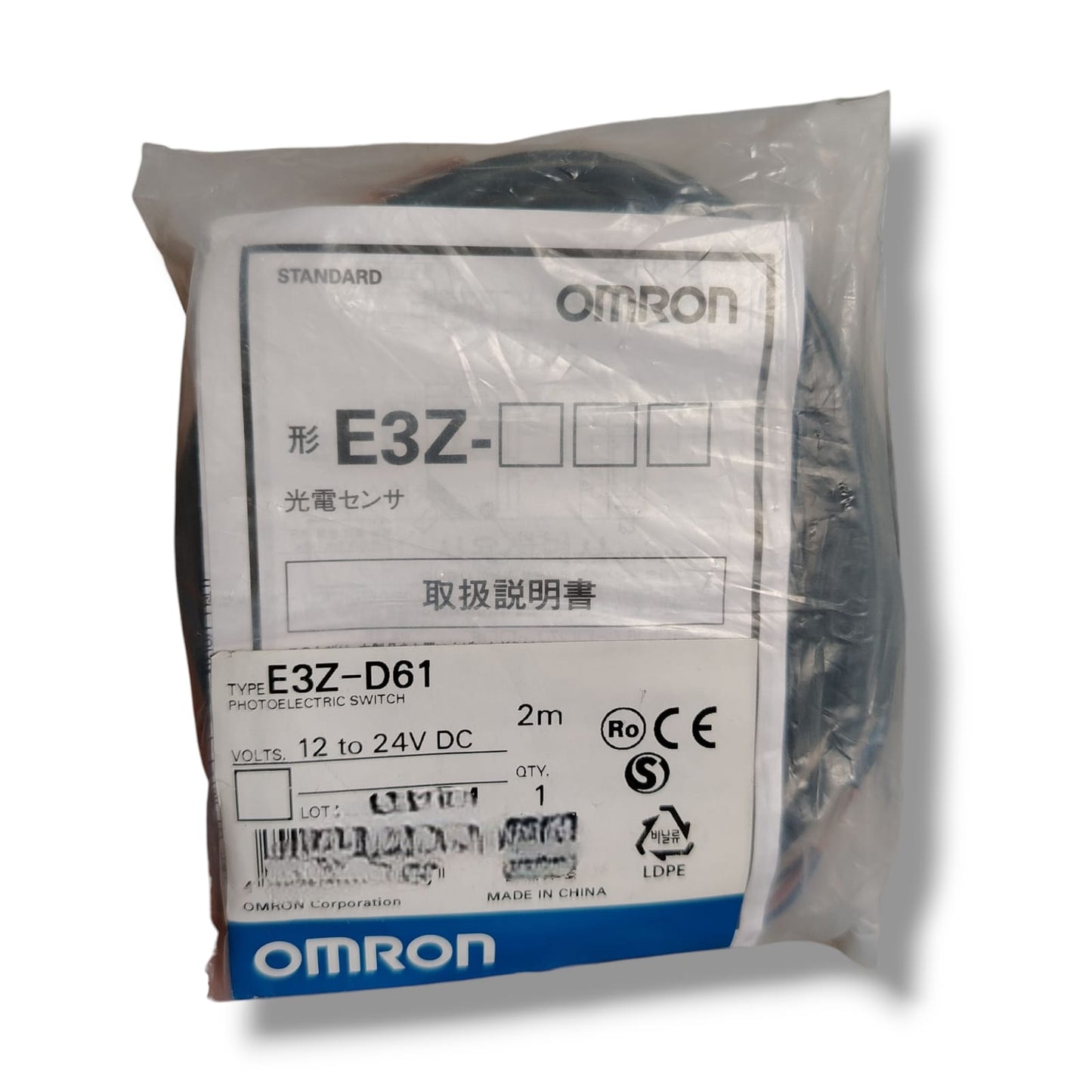 OMRON E3Z-D61 SENSOR FOTOELECTRICO