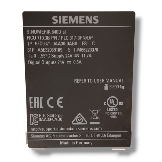 SIEMENS 6FC5371-0AA30-0AB0