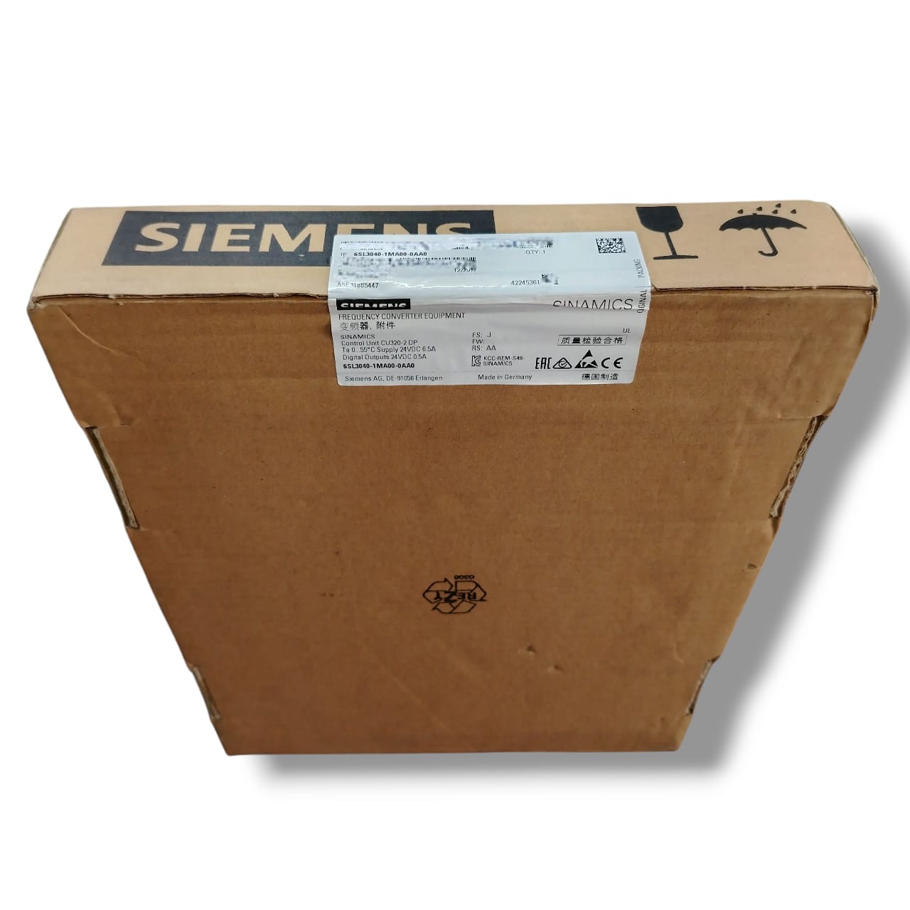 SIEMENS 6SL3040-1MA00-0AA0 UNIDAD DE COMTROL
