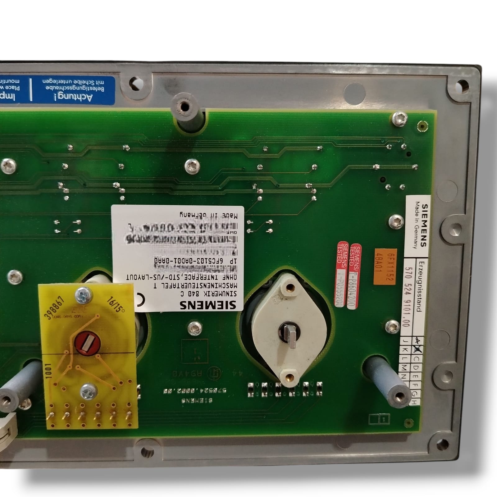 SIEMENS 6FC55103-0AD01-0AA0 MODULO DE ACOPLAMIENTO