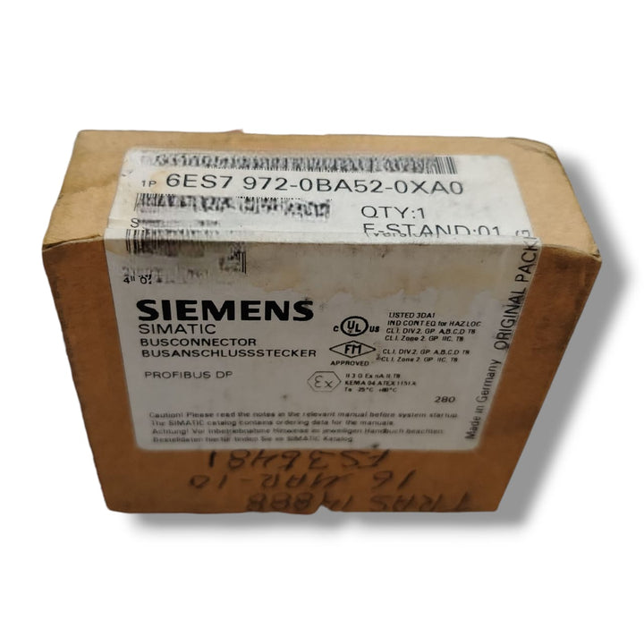 SIEMENS 6ES7-972-0BA52-0XA0 CONECTOR DE BUS PROFIBUS