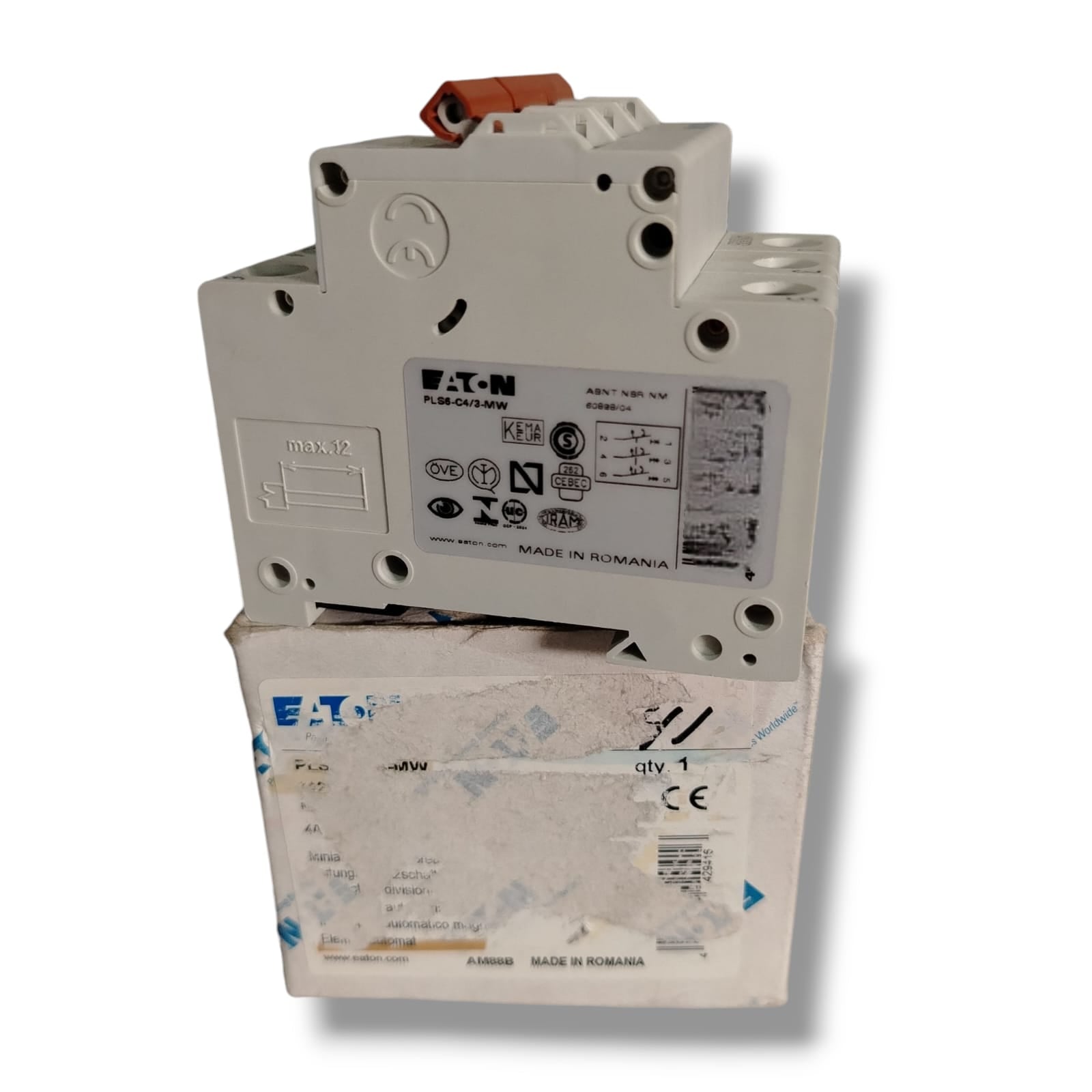 EATON PLS6-C4/3 MW termomagnetico 3 polos