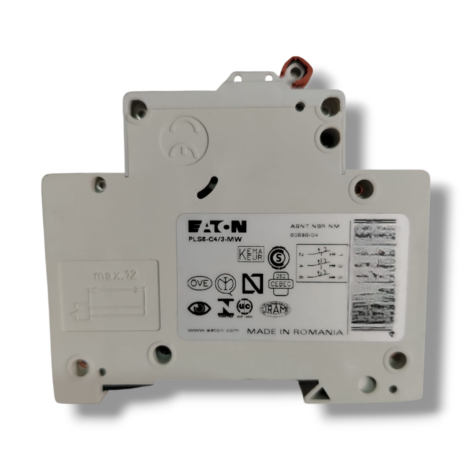 EATON PLS6-C4/3 MW termomagnetico 3 polos