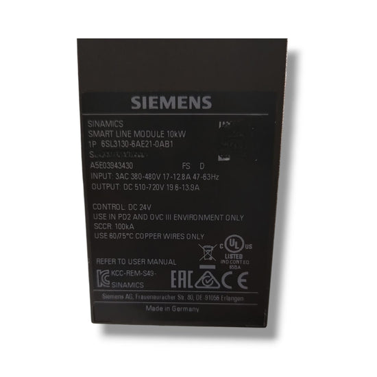 SIEMENS 6SL3130-6AE21-0AB1
