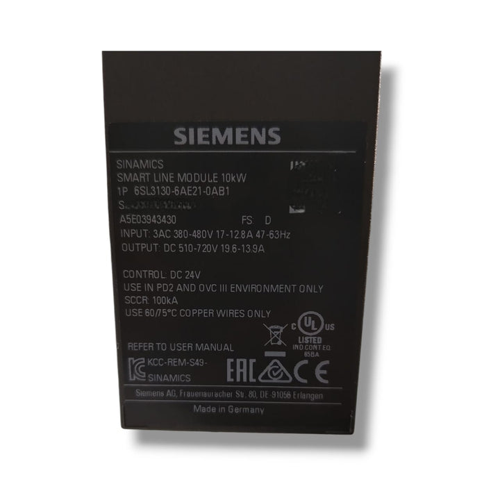 SIEMENS 6SL3130-6AE21-0AB1