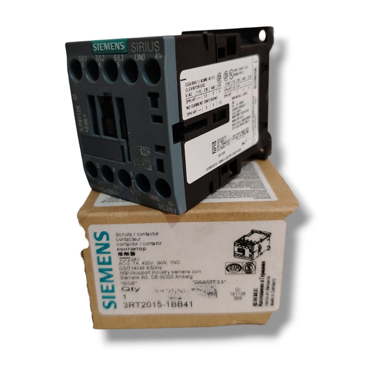 SIEMENS 3RT2015-1BB41 CONTACTOR