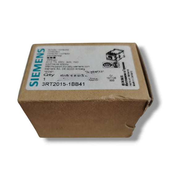 SIEMENS 3RT2015-1BB41 CONTACTOR