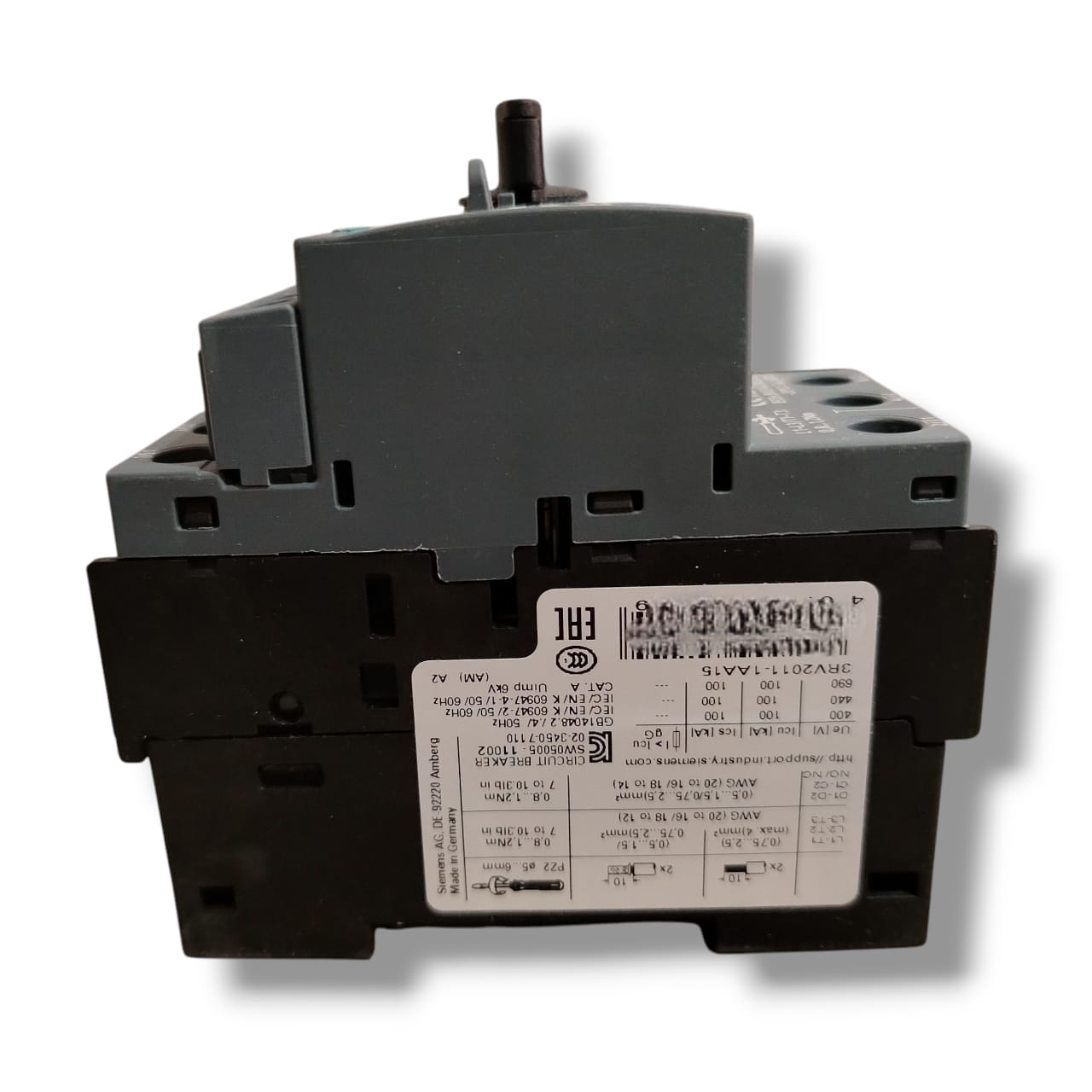 SIEMENS 3RV2011-1AA15 INTERRUPTOR