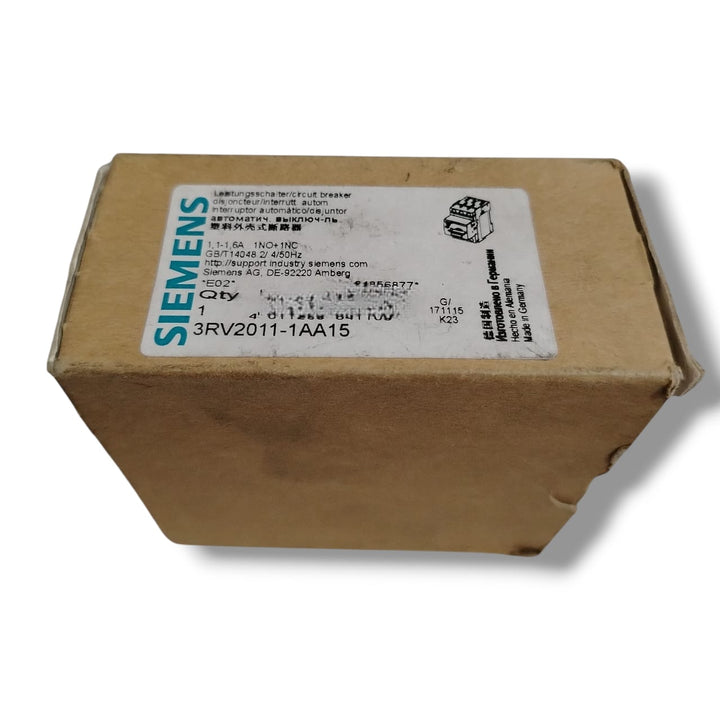 SIEMENS 3RV2011-1AA15 INTERRUPTOR