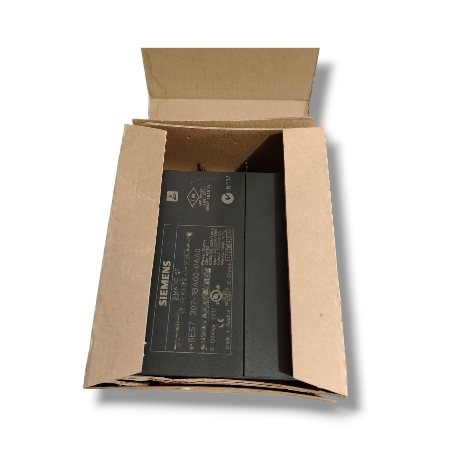SIEMENS 6ES 7307-1BA00-0AA0 FUENTE DE ALIMENTACION