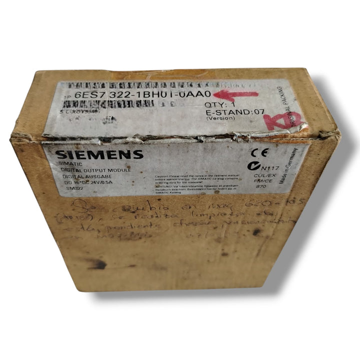 SIEMENS 6ES7 322-1BH01-0AA0 MODULO