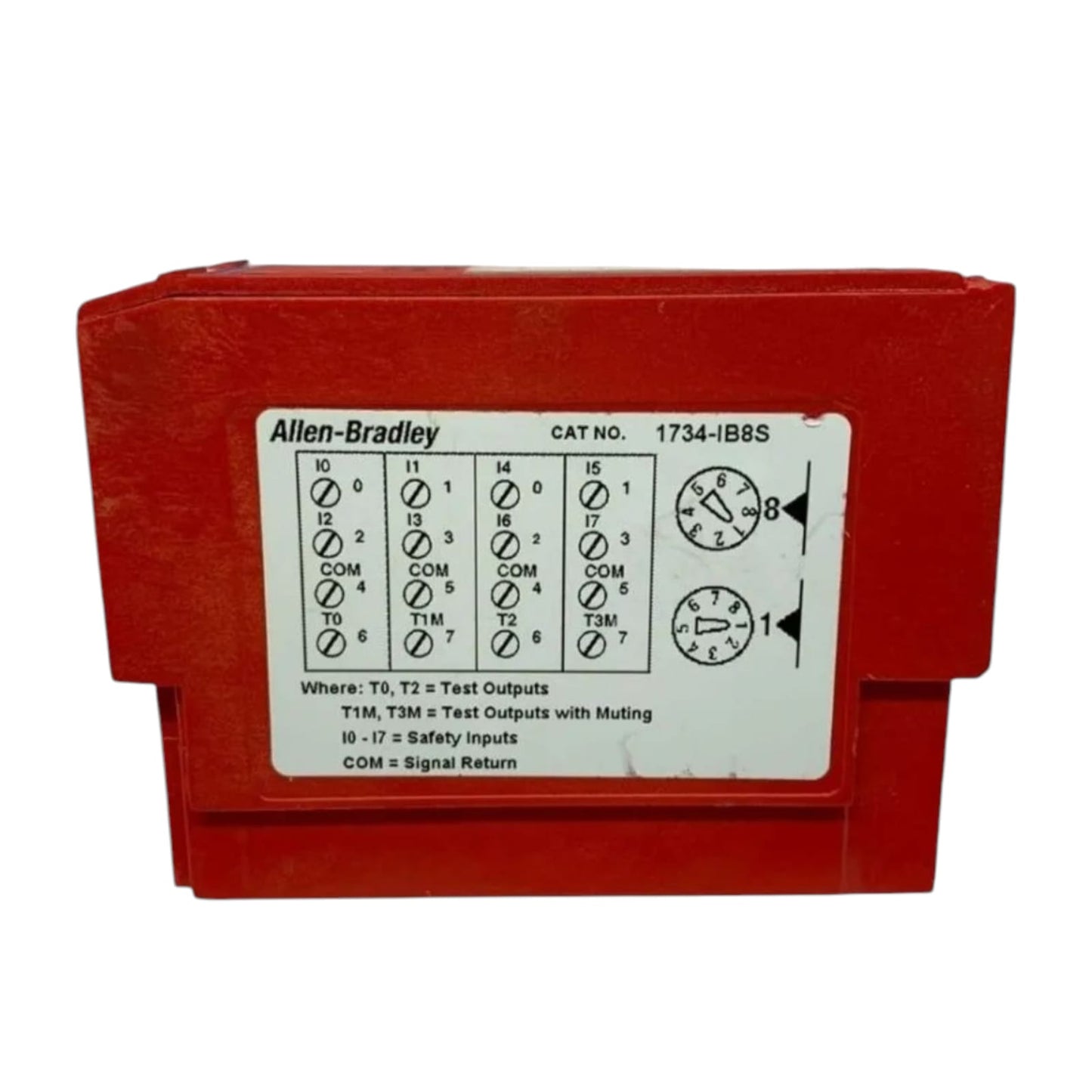 Allen Bradley 1734-ib8s Ser A módulo de entrada digital