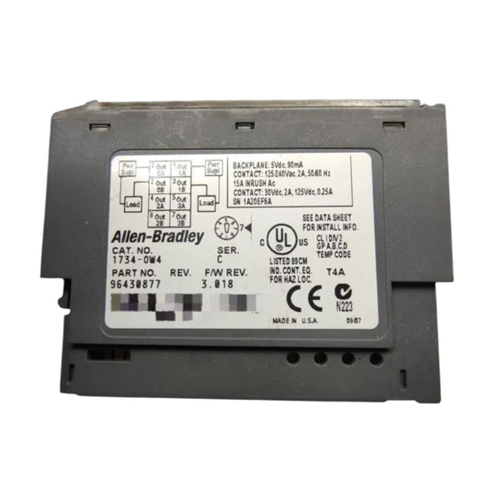 Allen Bradley 1734-ow4 módulo de salidas digitales