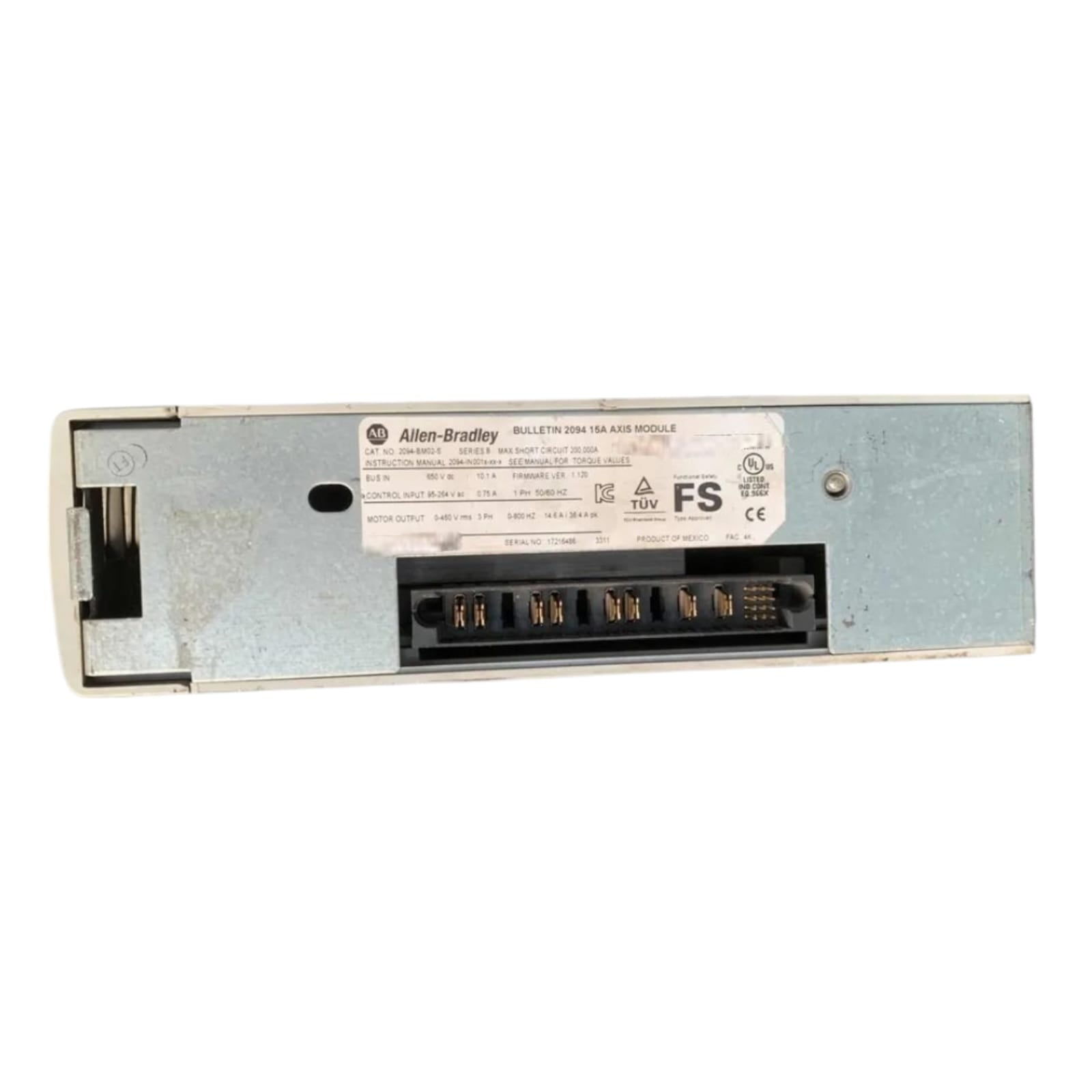 Allen Bradley 2094-bm02-s Ser.b módulo de eje integrado