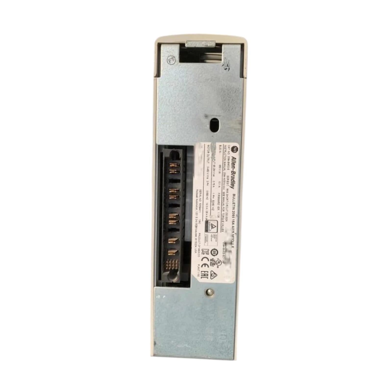Allen Bradley 2094-bm02-s Ser.c módulo servodrive integrado