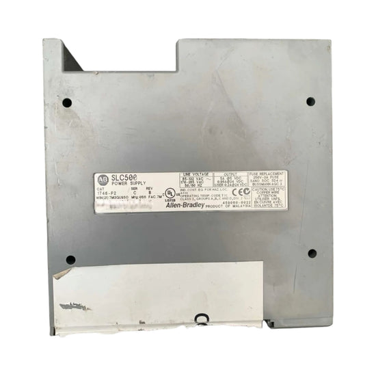 Allen Bradley 1746-p2 Con Rack 1746-a7 Ser B fuente de alimentación