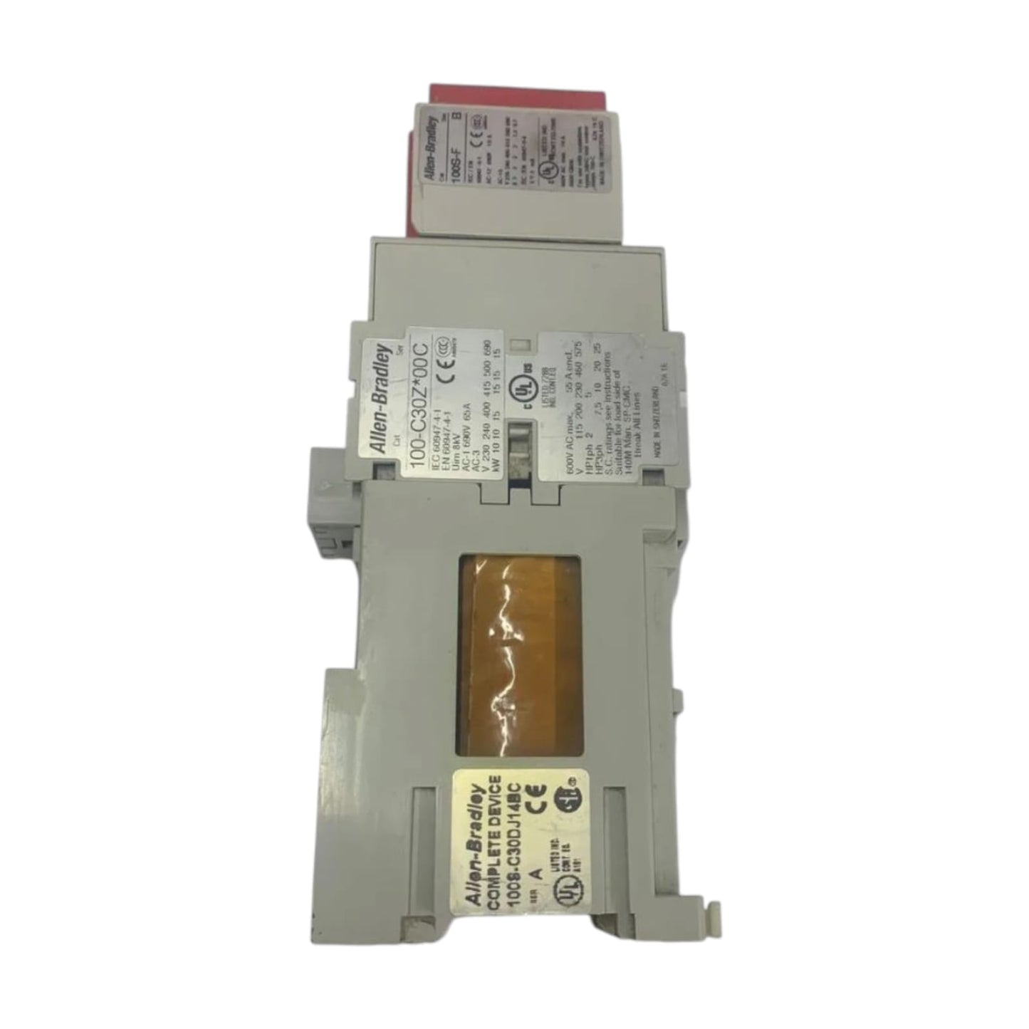 Allen Bradley 100-c30z*00+100s-f contactor de seguridad