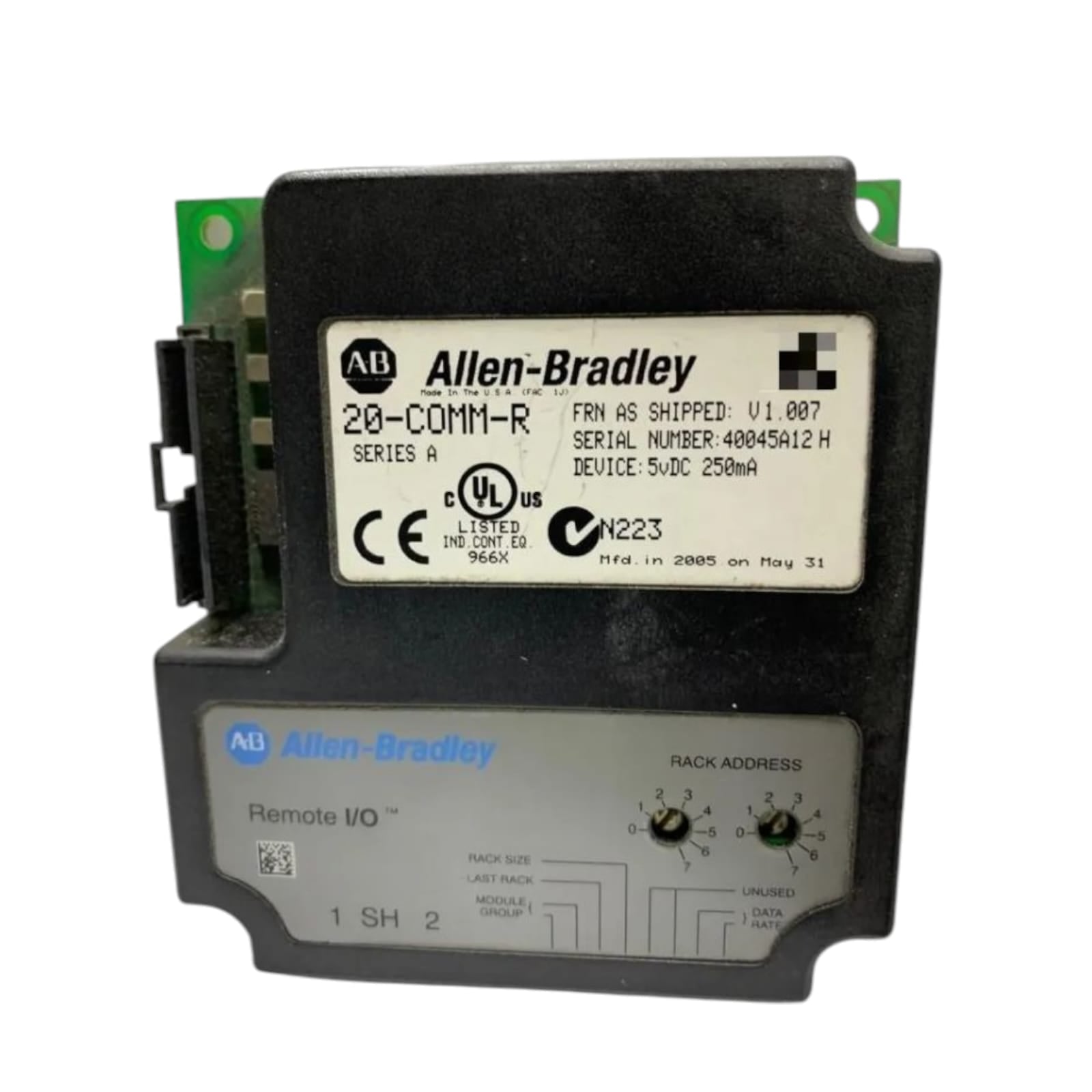 Allen Bradley 20-comm-r módulo de comunicación