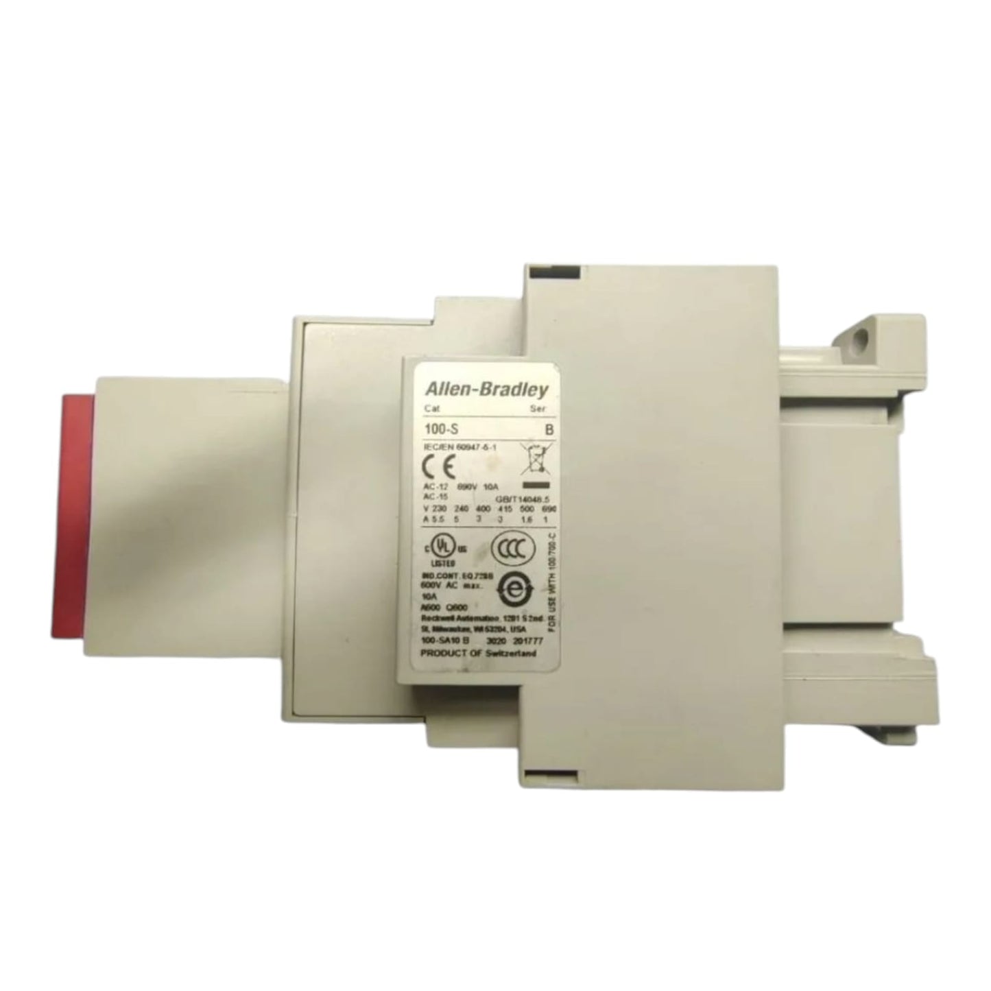 Allen Bradley 100s-c43ej14c Ser B contactor de seguridad