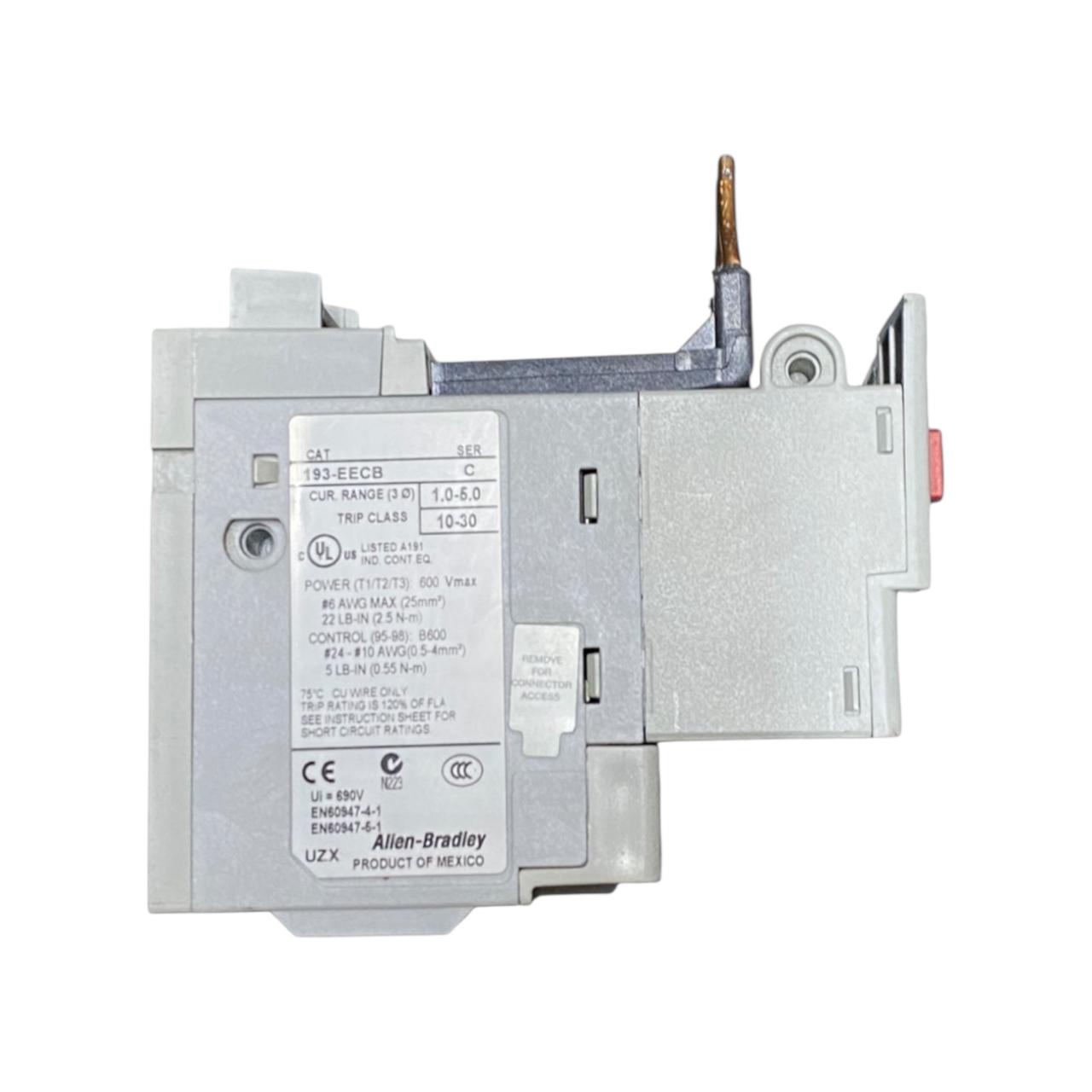 Allen Bradley 193-eecb Ser C relé electrónico de sobrecarga