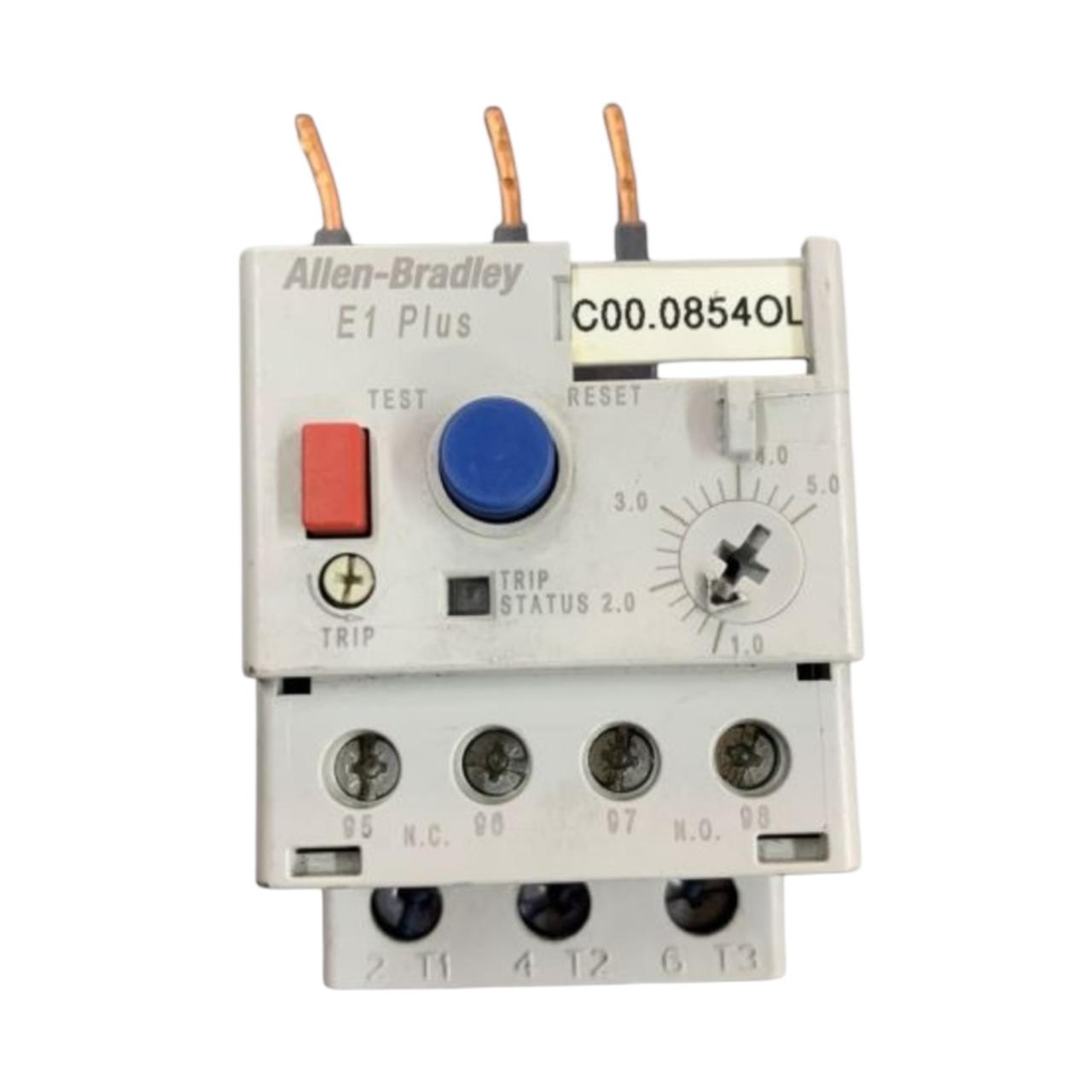 Allen Bradley 193-ed1cb Ser C relé electrónico de sobrecarga