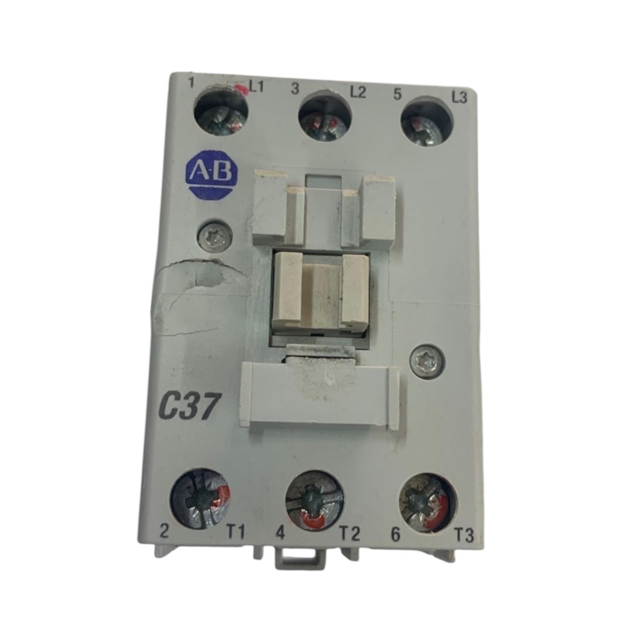 Allen Bradley 100-c37z*00 Ser C contactor trifásico IEC Con Detalles