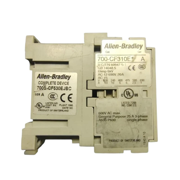 Allen Bradley 700-cf310e* relé de control industrial