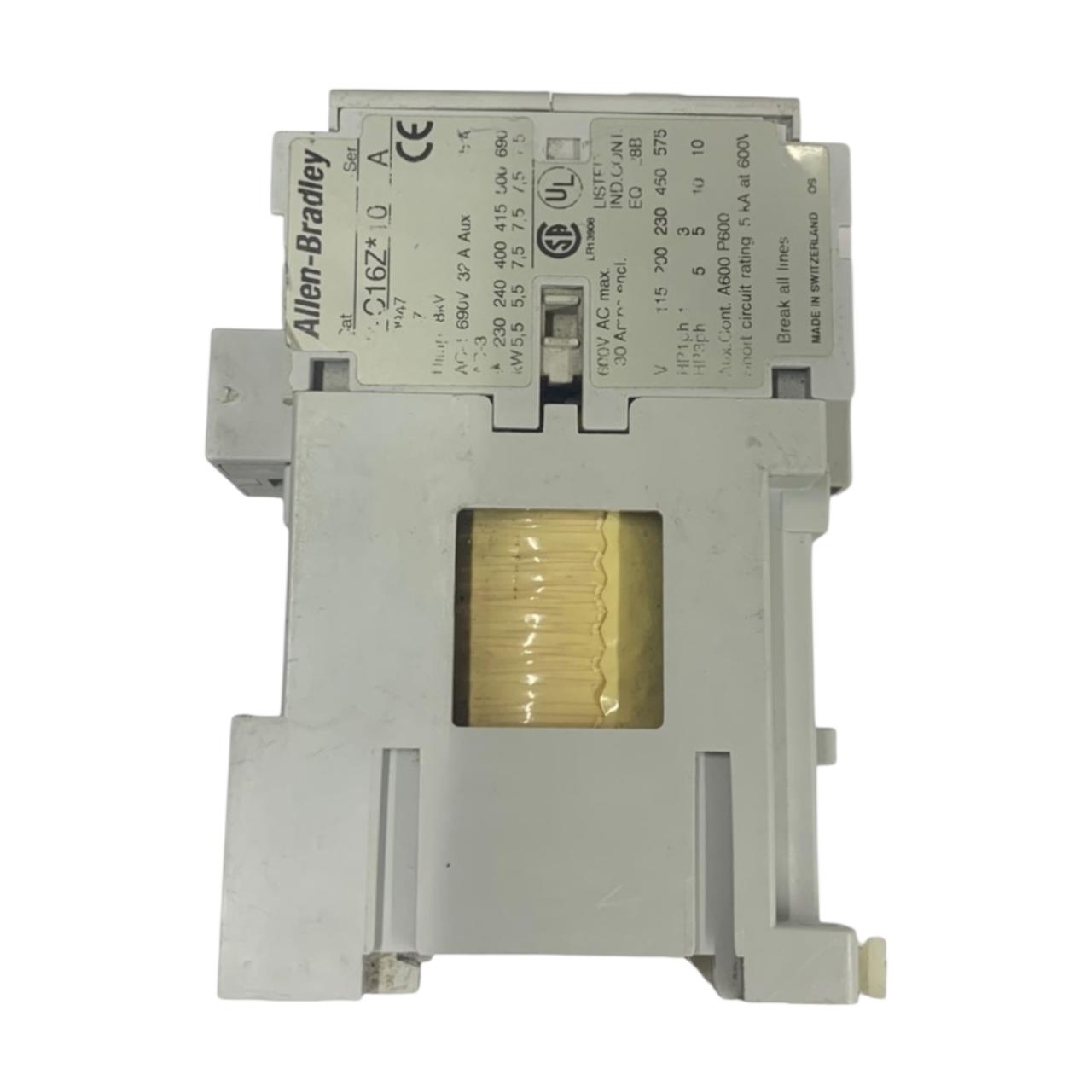 Allen Bradley 100-c16z*10 contactor trifásico Ligero Detalle