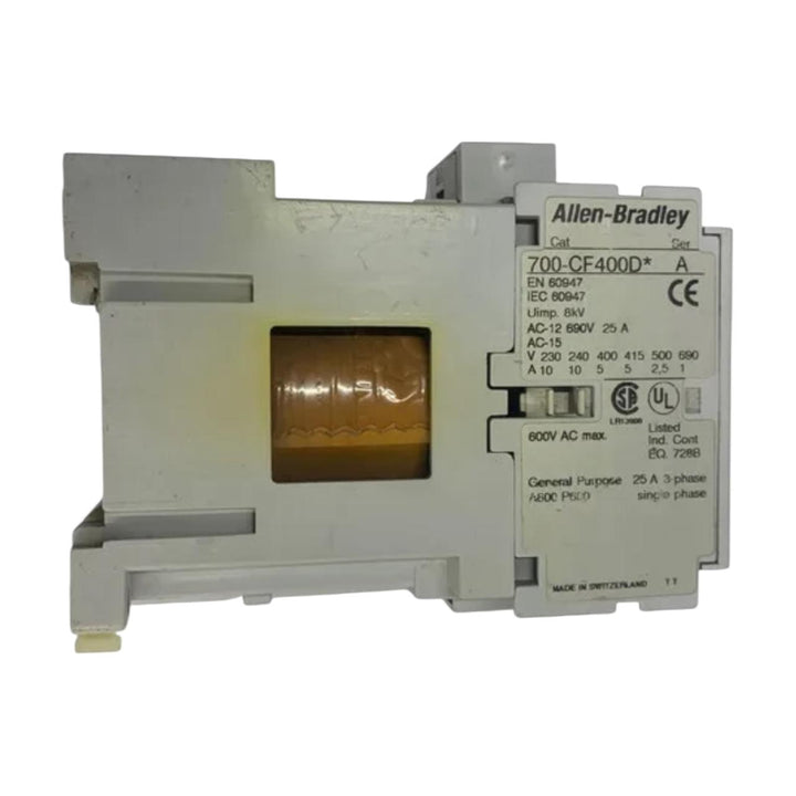 Allen Bradley 700-cf400d* Ser A relé de control industrial